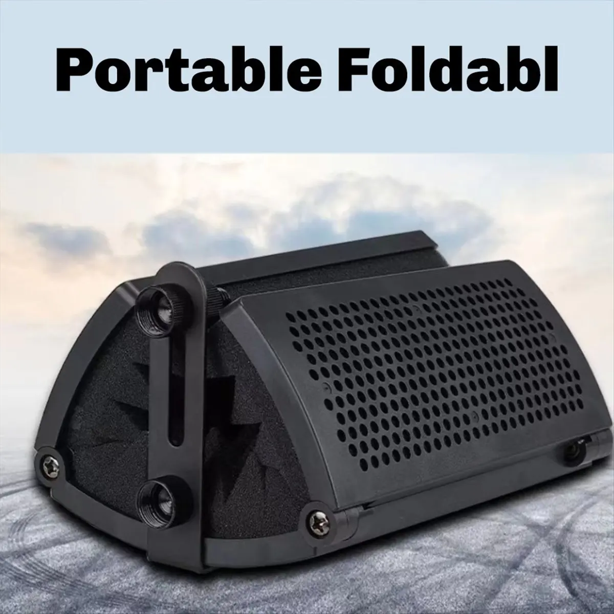 A59E GAZ-300P Portable Vocal Booth Ambient Reflection Filter Sound-Absorbing Foam Mic Isolation Shield Mic Soundproof Screen