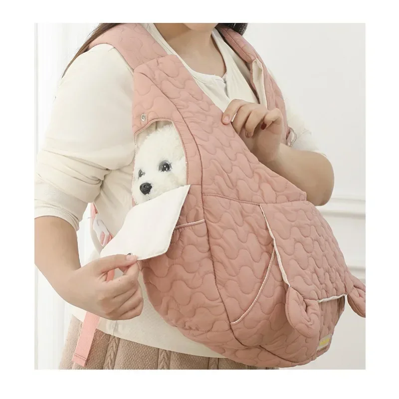 Winter New Pet Bag Oversized Capacity Cat Puppy Backpack Waterproof Windproof Warm Dog Bags Pet Out Shoulder Bag Dog Supplies