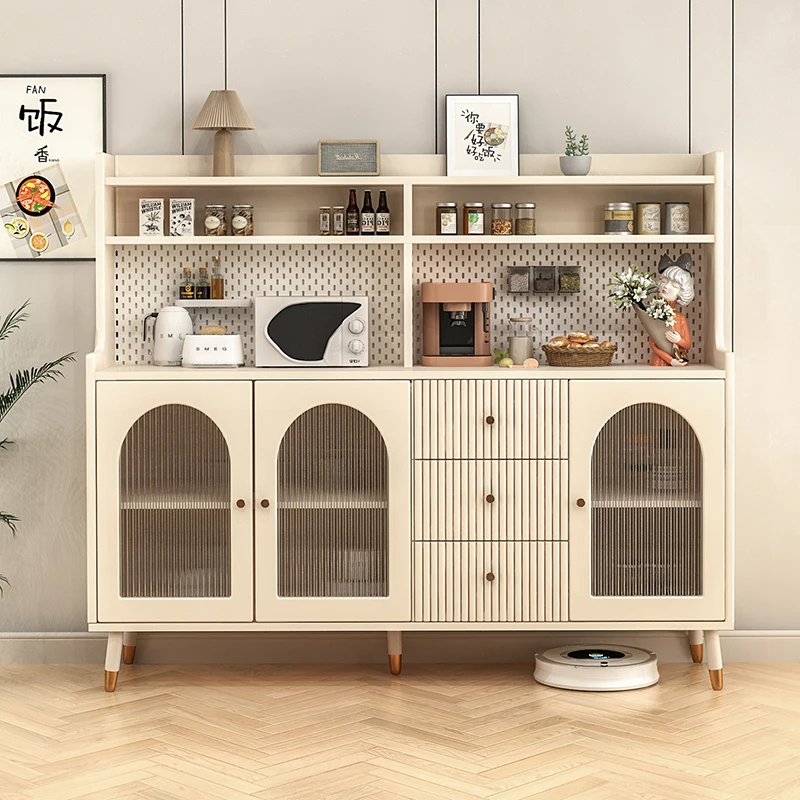

Simple modern creamy style sideboard storage multifunctional vogue durable cupboards Eenvoudig en duurzaam dining room furniture