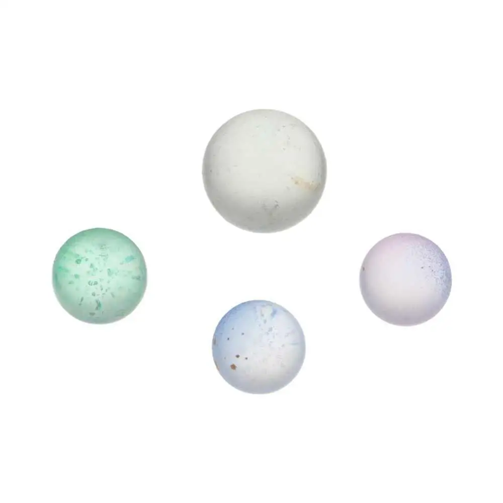 ديكور كذاب الكرة مجوهرات اكسسوارات حوض السمك اللعب الزجاج الرخام DIY المواد اليدوية آلة الكرة والدبابيس كرة زجاجية مضيئة