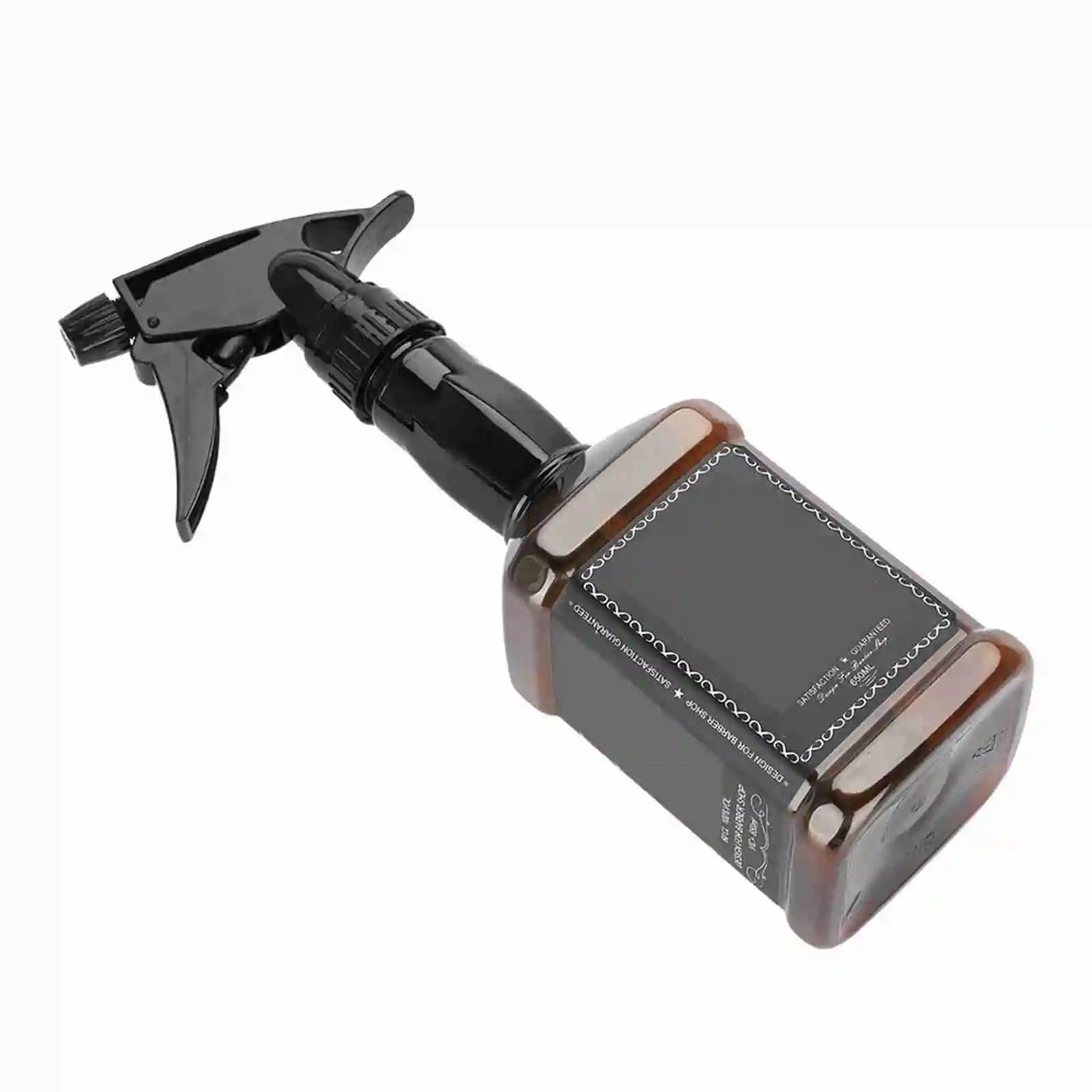 650ml Hairdressing Spray Bottle Salon Barber Hair Tool Refillable Water Sprayer Bottle Brown