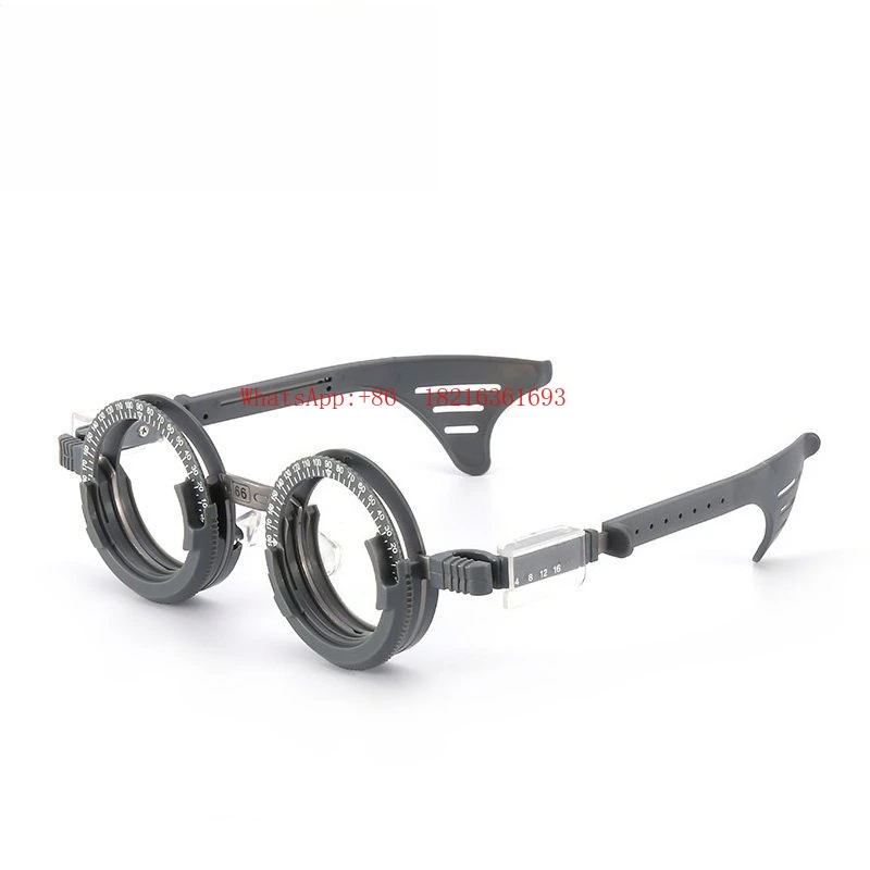 

Оправа для проверки зрения из чистого титана, профессиональная, с регулируемым межзрачковым расстоянием, для измерения межзрачкового расстояния