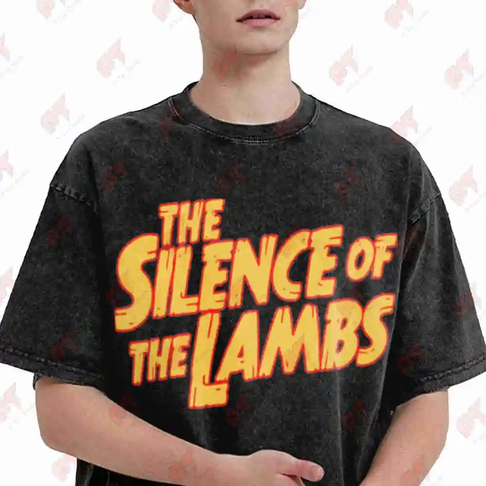 Silence Of The Lambs Vintage Washed Tee Pure Cotton T-Shirt