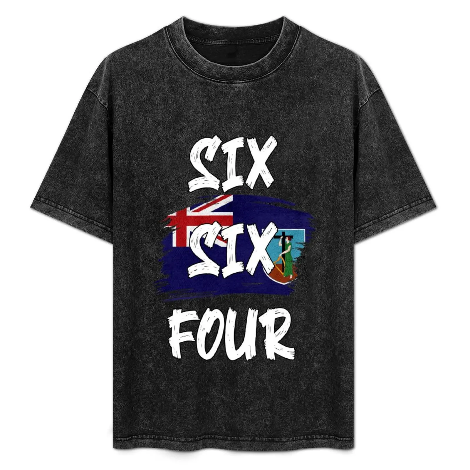 

Montserrat Area Code Six Six Four 664 Montserrat Flag T-Shirt Casual Work Wear T-Shirt