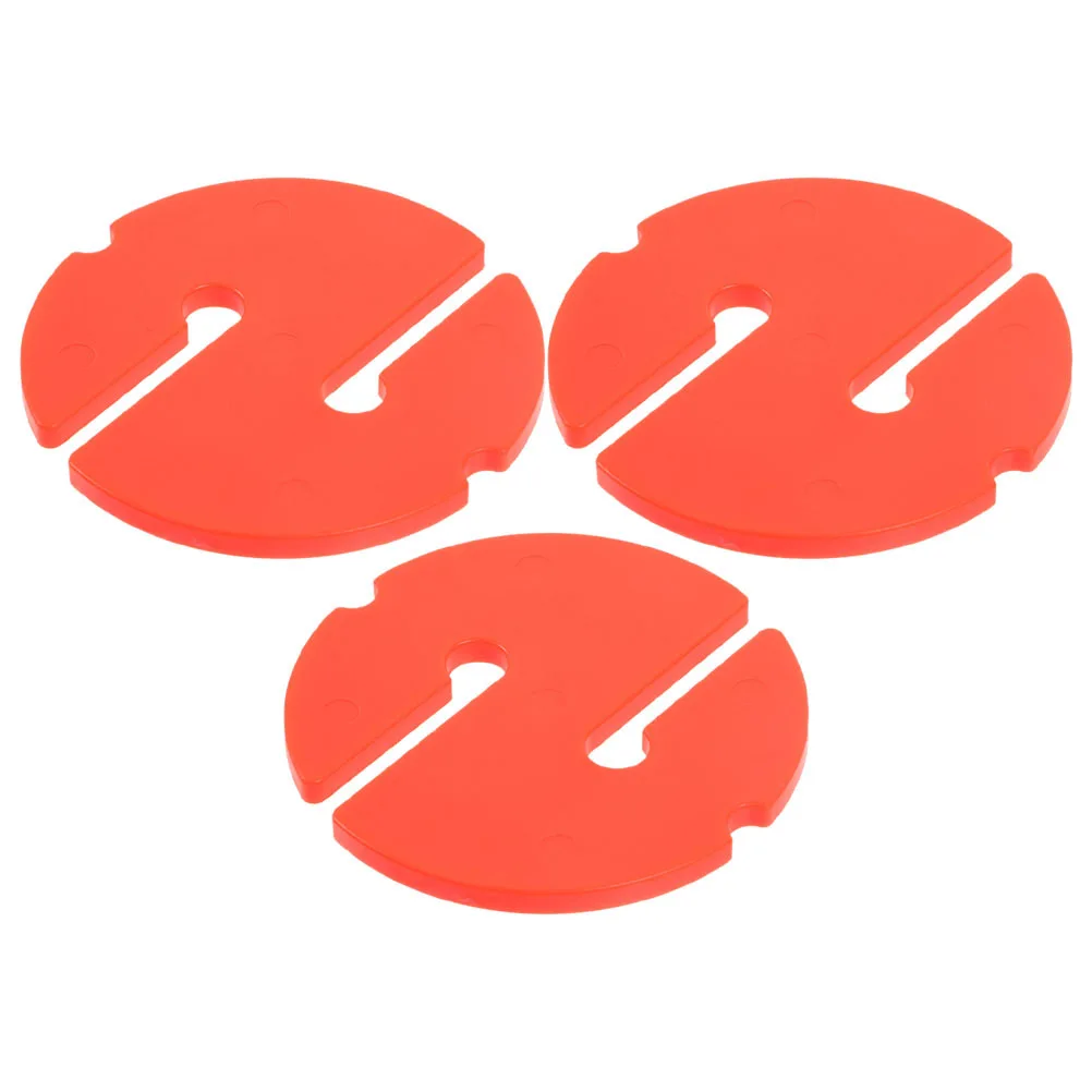 

3Pcs Diving Line Marker High Visibility Underwater Navigation Safety Dive Direction Indicator Orange Marker Buoy