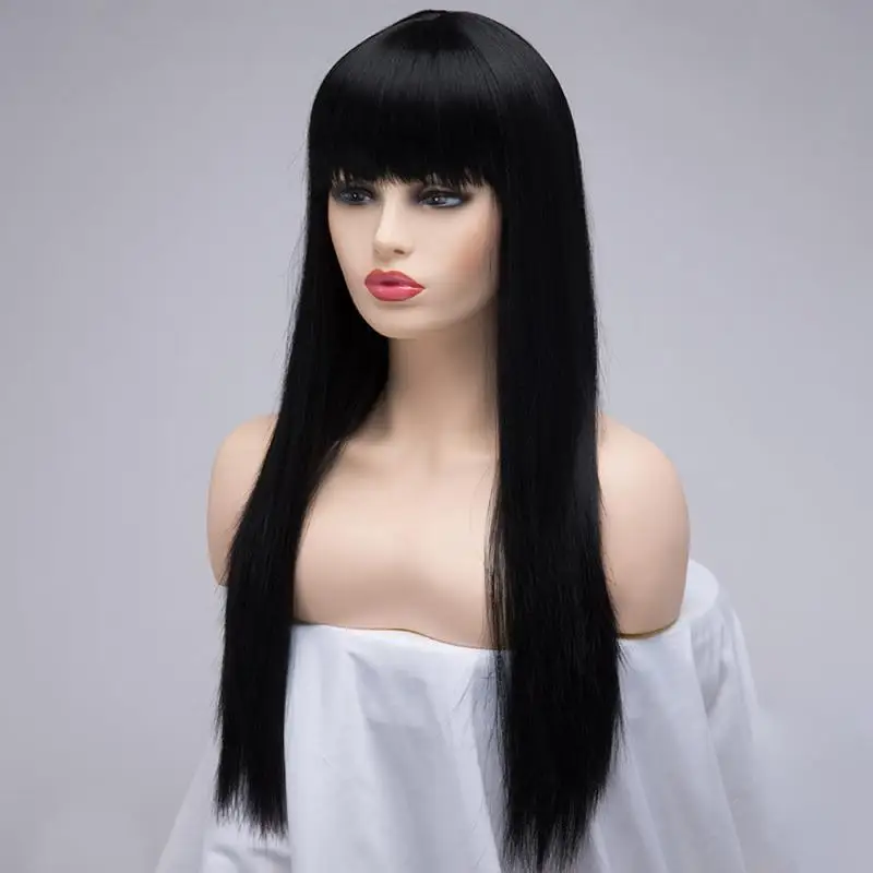 Bangs Fashionable And Versatile Straight Convenient Gift Long Comfortable To Wear Useful Decorations Odorless