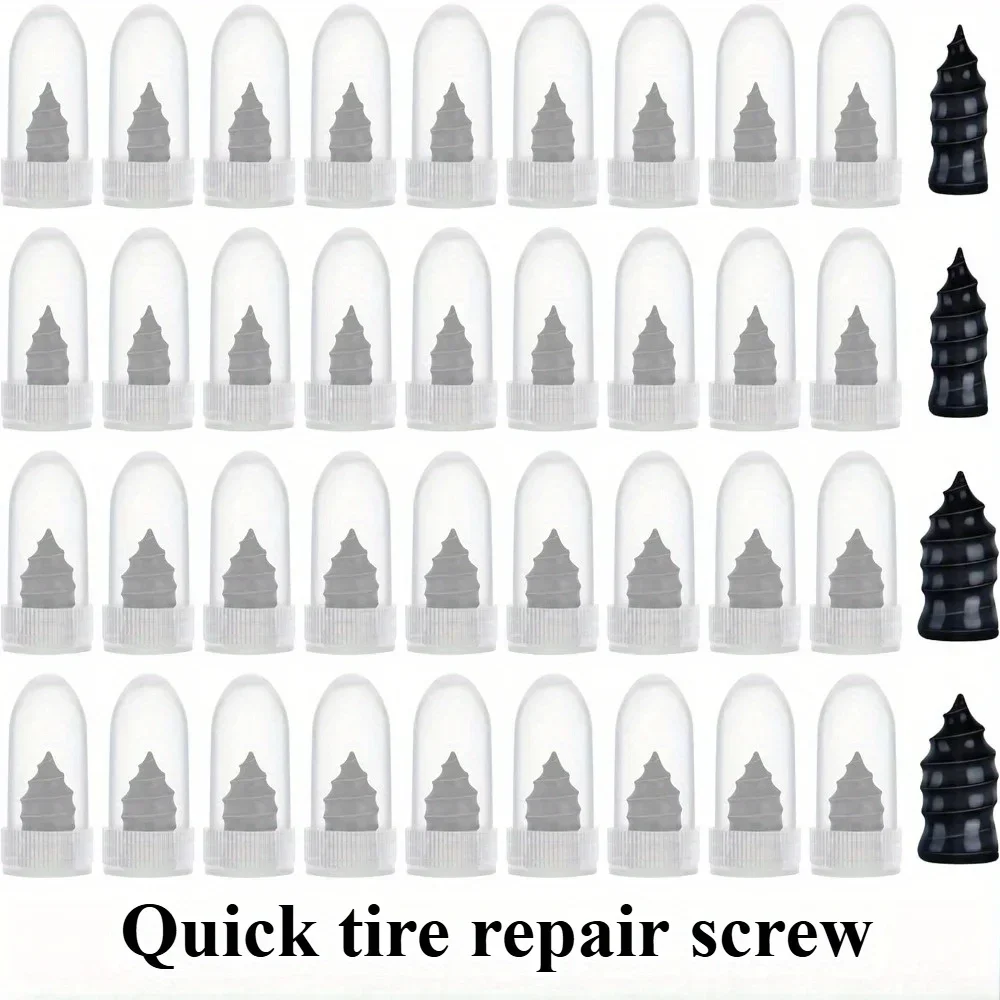 Universelles Reifenreparatur-Set 10-30 Stück Vakuum-Reifenpannen-Reparaturplugs für Motorrad Auto LKW ATV UTV Notfall-Pannenhilfe-Werkzeug