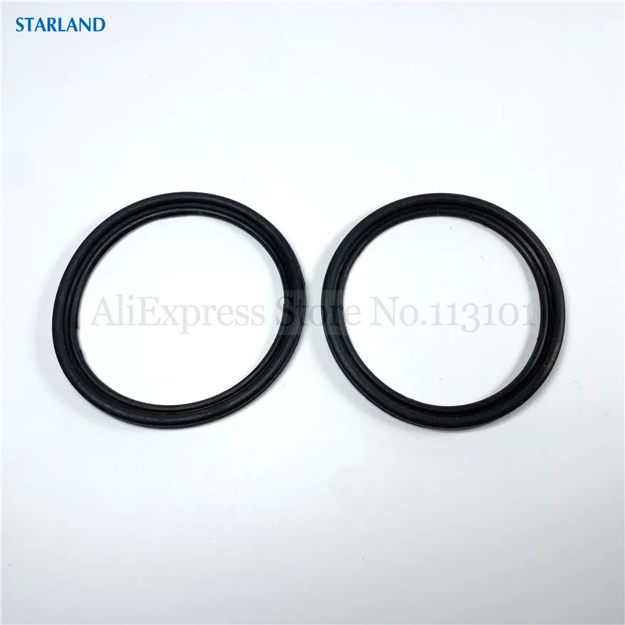 2 Black Large Gaskets New Parts Double Layers Joint Rings New Accessories For BX/BJ Soft Serve Icecream Machines