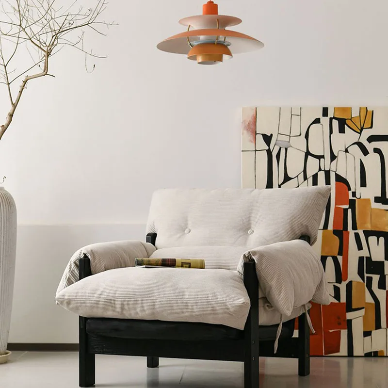 Modern Nordic Living Room Chairs Comfortable Reading Relax Individual Living Room Chairs Designer Sofa Sillon Salon Furniture