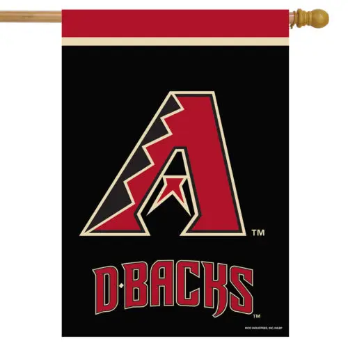 Arizona Diamondbacks House Flag Licensed ; Briarwood Lane