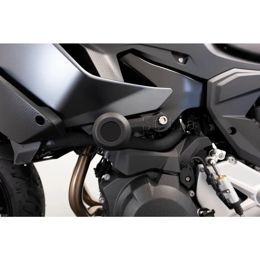 Protección contra caídas de motocicleta apta para BMW F900XR TE F900 XR 2020-2025 marco de motor deslizador Protector de carenado almohadilla de choque Protector lateral