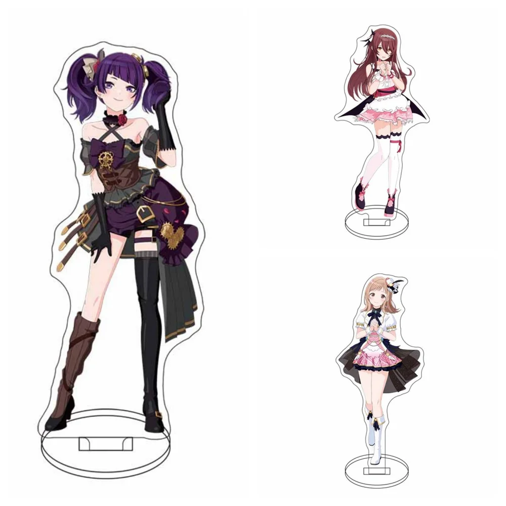 15CM Anime THE IDOLM@STER Acrylic Model Cosplay Charm Characters Ornament Accesorios Goods Collection Gifts