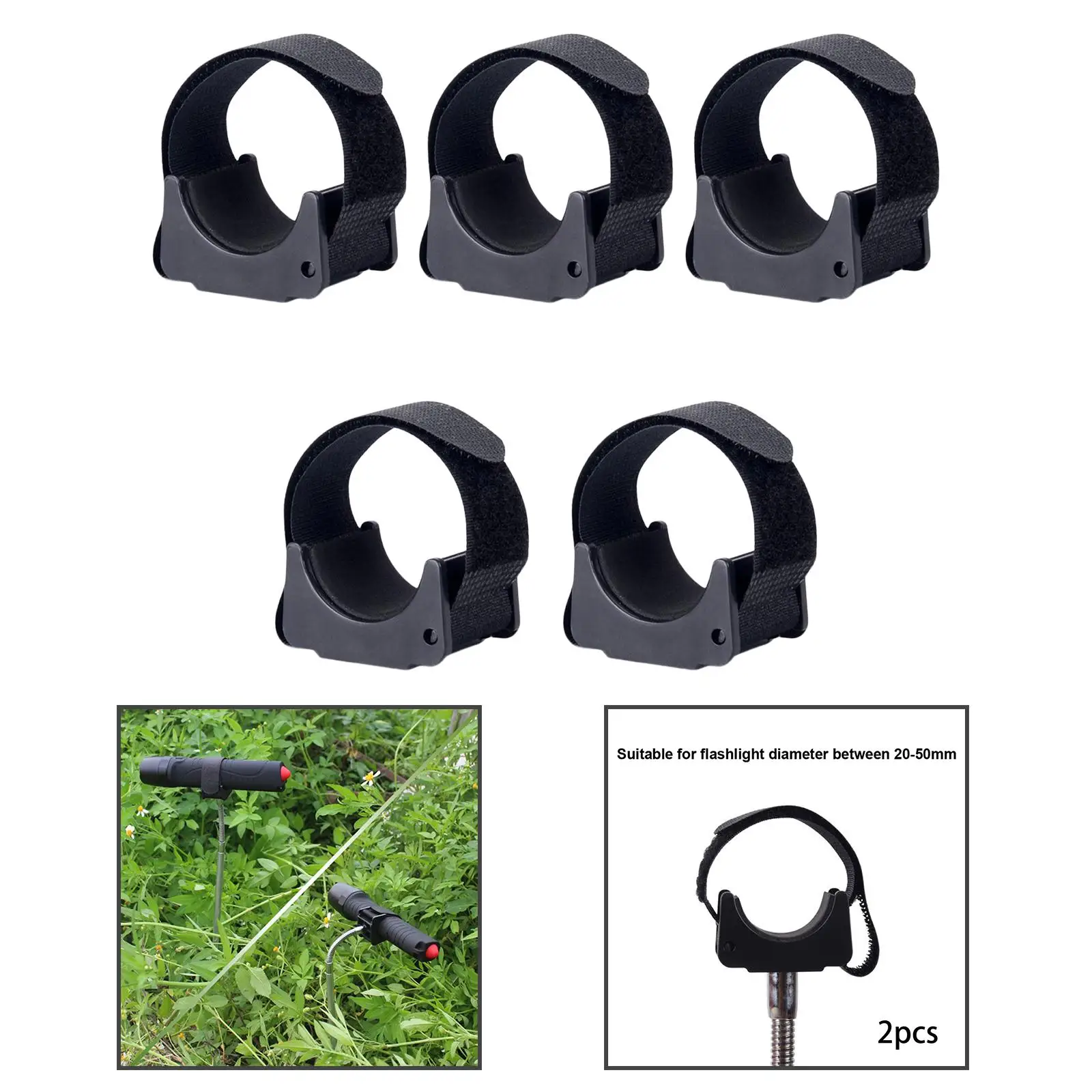 Flashlight Mounting Bracket Sturdy Replace Flashlight Mount Holder Clip