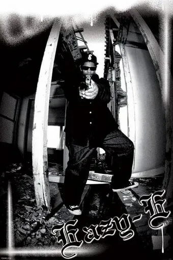 EAZY-E POSTER - EAZY E GUN SHOT Posters Wall Art Rome Decoration