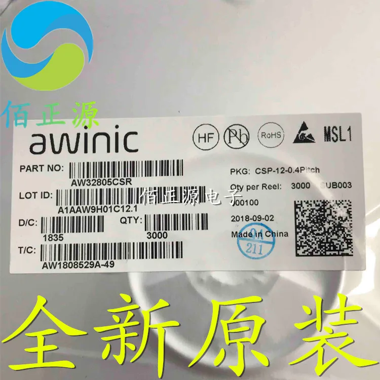 10pcs orginal nova AW32805CSR AW32805 SMD WLCSP12