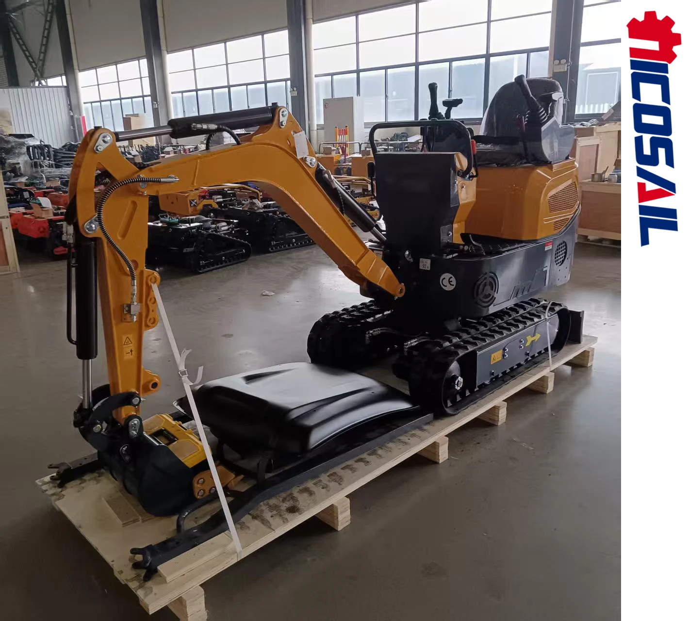 

1200kg Portable Mini Excavator with EPA & CE Certificates, Widely Used in Construction, Gardening and Farmland Maintenance