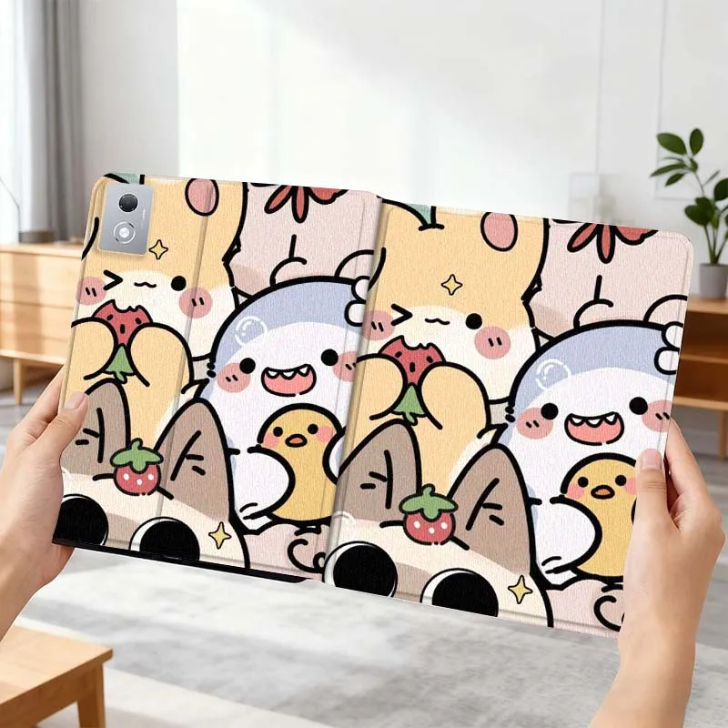 

Animal Art Cute Pattern For Lenovo Xiaoxin Pad Pro GT plus 8.8 11 10.6 Y700 Y900 Go 8.8 Tab K11 10 P11 Tablet Case