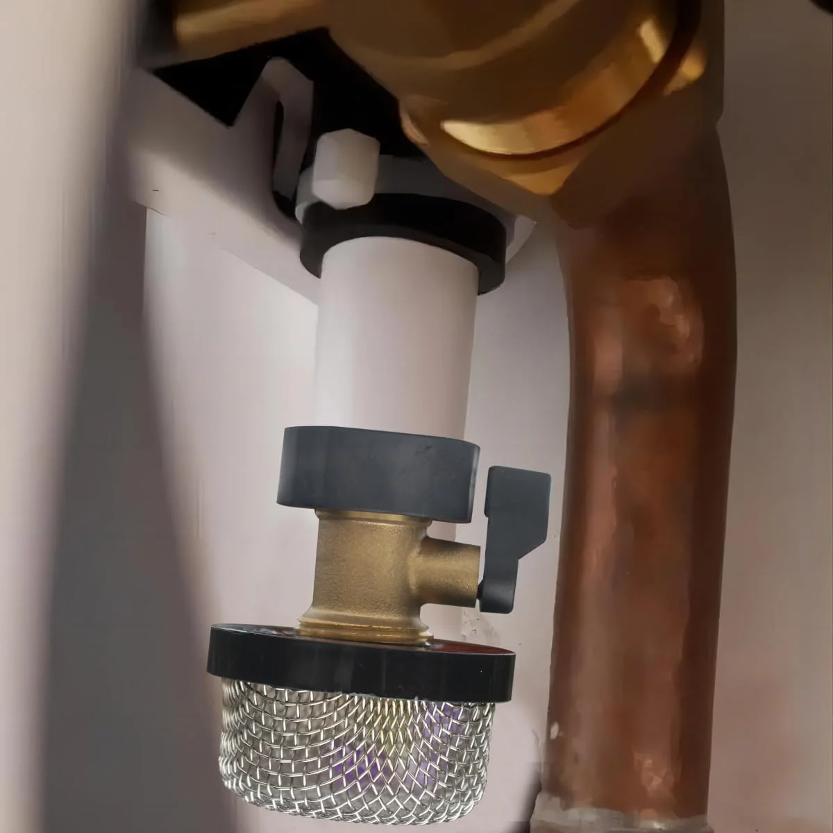 Filtro de pantalla de aireador de malla para bomba Livewell, para rosca hembra de 3/4 pulgadas-14, mejora el filtrado y la aireación
