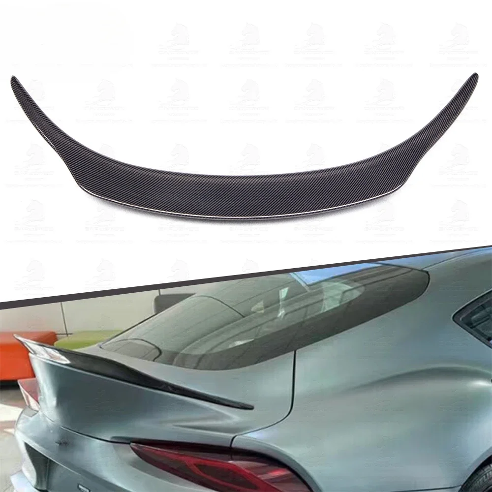 

Style Carbon Fiber Rear Trunk Duckbill Spoiler For Tyota Supra MK