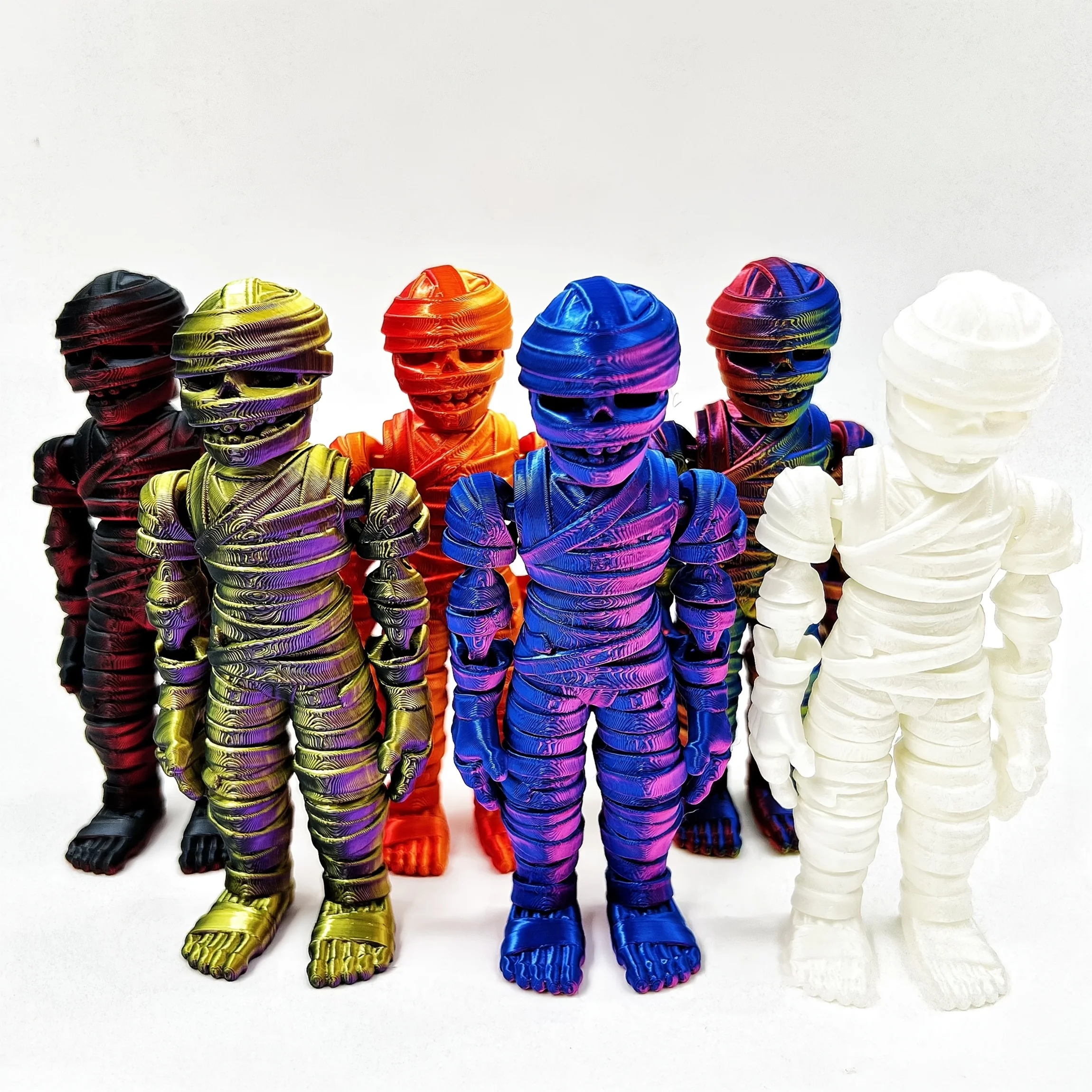 

3D printing of Egyptian pharaoh mummies, home desktop decoration, Egyptian artistic mummy pharaoh decorations