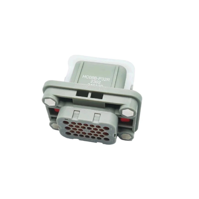 HC18B-S32,HC signal plug connector,32P,plastic shell,interconnect devices,female socket,heavy-duty power connector,HC08B-P32R