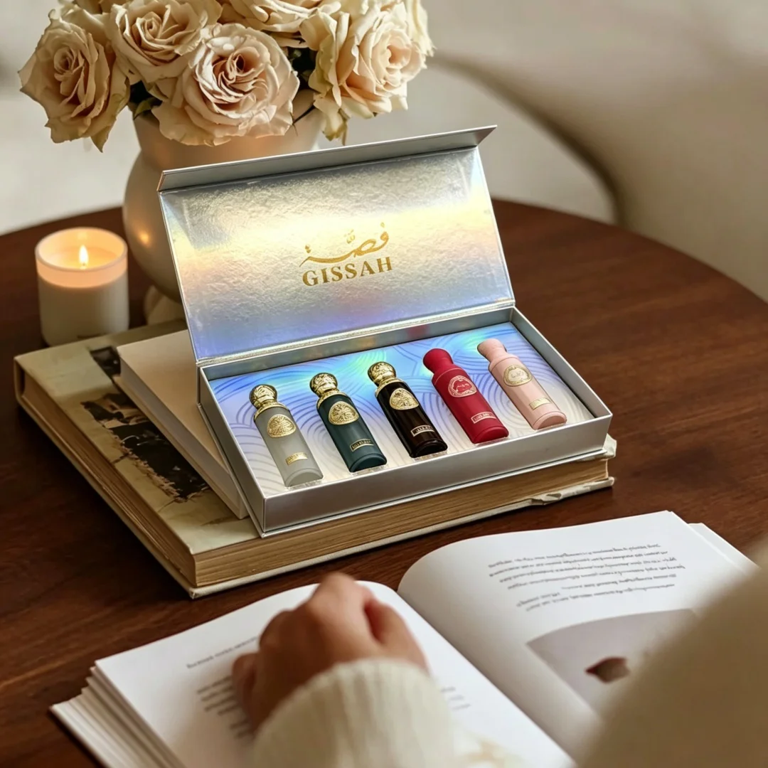 

Long-lasting pheromone men's perfume Arab body spray — women's perfume gift box, 180ml GISSAH unisex perfume set