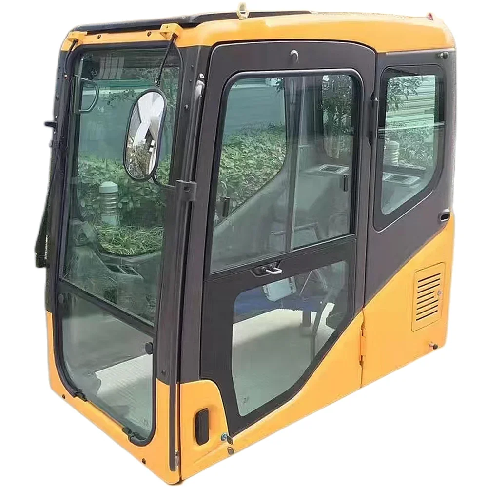 Pc200-7 excavator cab heavy duty long durability pc200-7 excavator cabin for komatsu excavator cabin