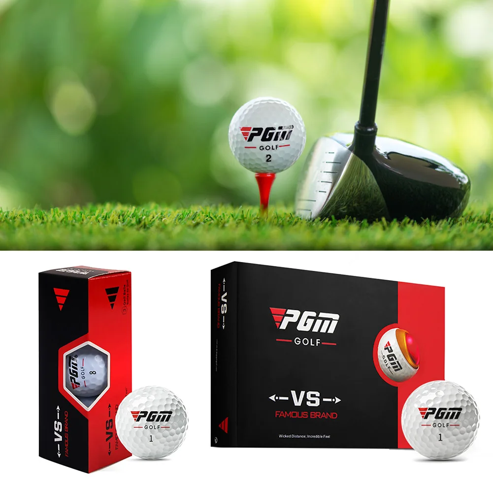 Professional Golf Ball Three-layer Golf Match Balls Set Long Distance Golf Practice Balls Game Use Ball 3/12 Pcs 4