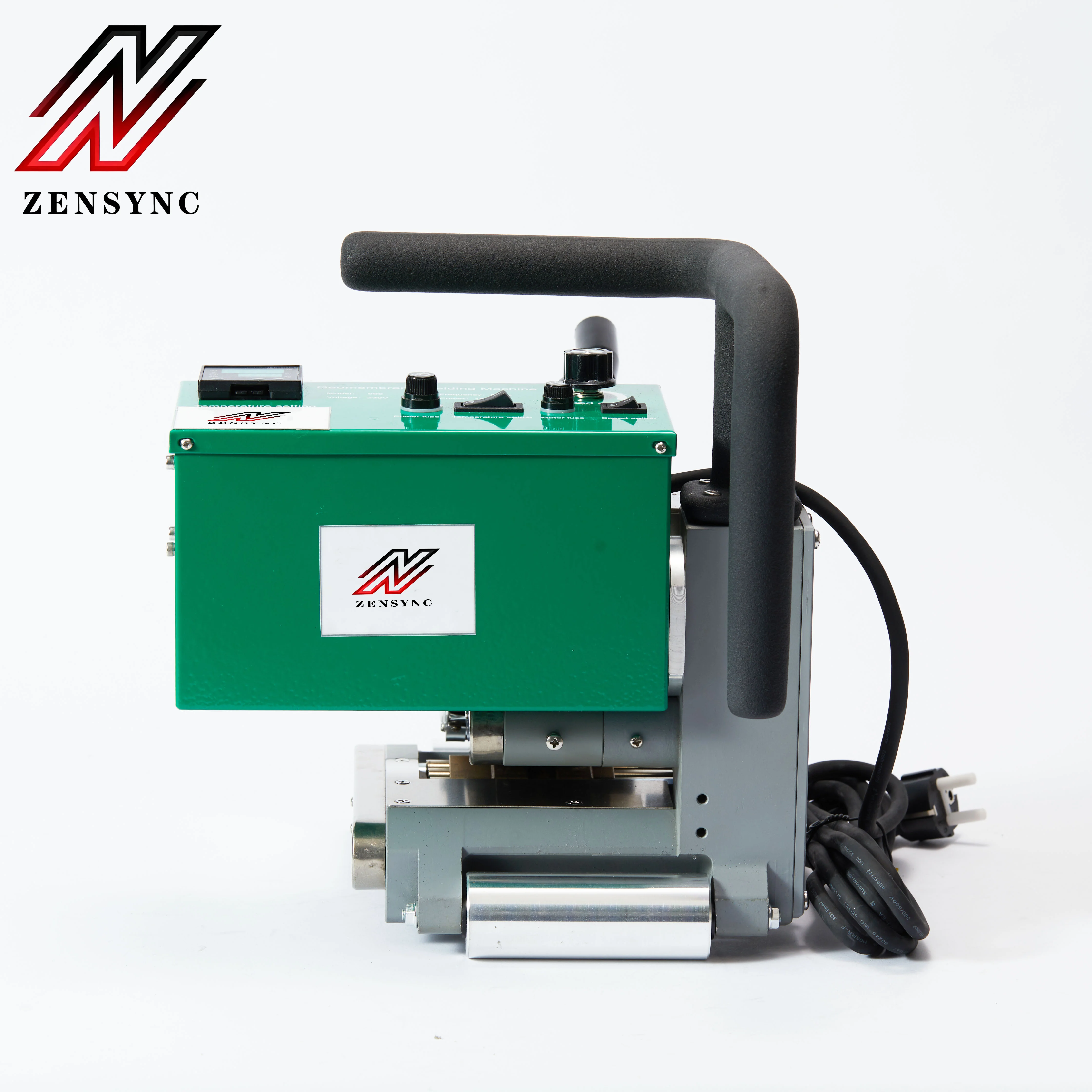 Automatic 1800W Plastic Geomembrane Welding Machine Geo Seam Hot Wedge Welder with Comet for PVC LDPE HDPE Membrane Layer