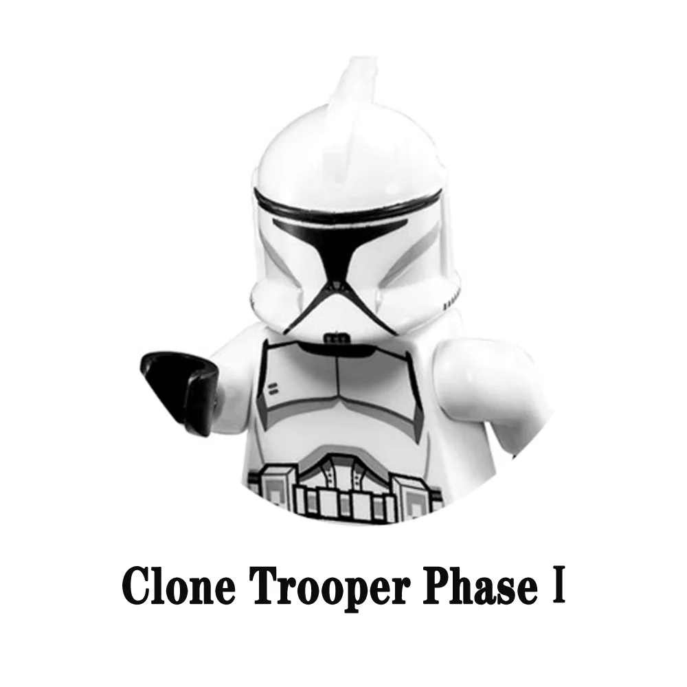 G0122 Clone Troopers Bouwstenen Commandant Cody Rex Hengsthowzer Ravage Jesse De Slechte Batch Bakstenen Elite Team Troopers Speelgoed - afbeelding 1