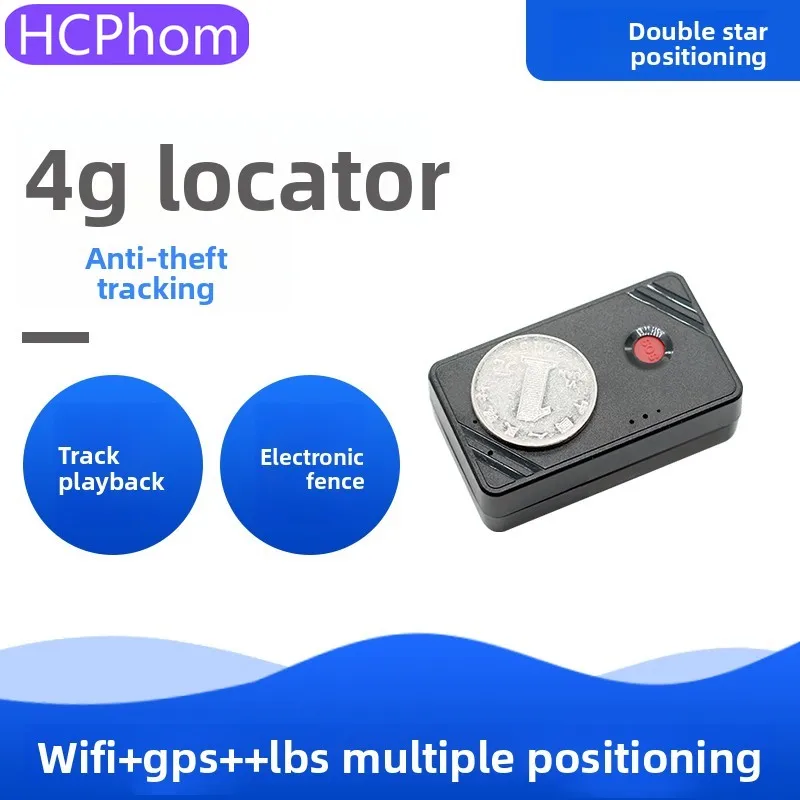 HCPhom 4G GPS трекер транспортные средства WIFI LBS трекер локатор автомобиль мотоцикл отслеживание местоположения в реальном времени с бесплатной платформой 1200 мАч