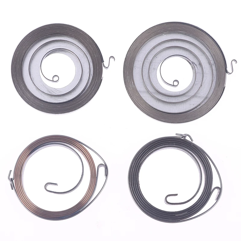 1개 5200/5800 체인톱 풀링 플레이트 스프링 가스 체인톱 목재 절단 톱 쉽게 작동하는 스타터 스프링 체인톱용 체인