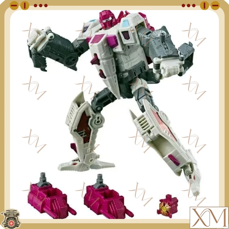 En stock, figura de acción de robot Hasbro Transformers Generations Power Of The Primes Voyager Class Hun-Gurrr, regalos coleccionables