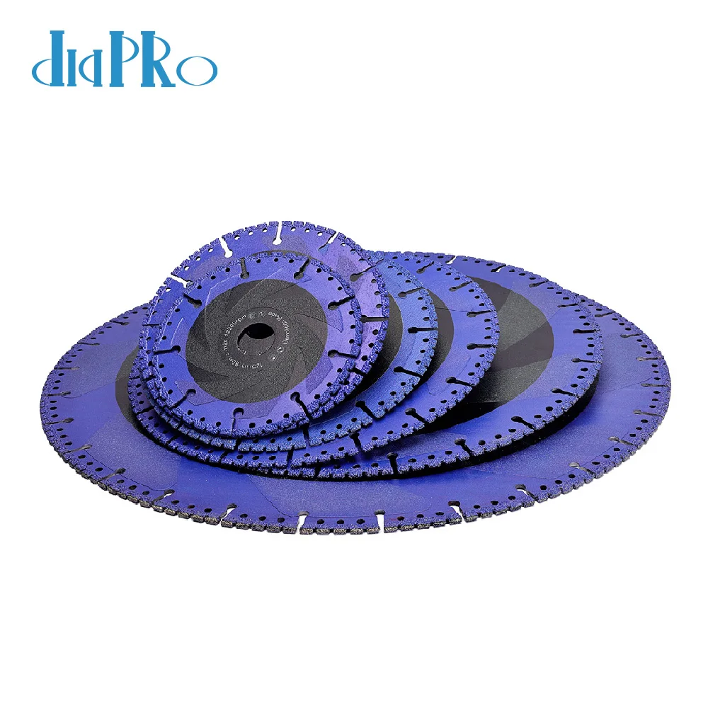 D115mm-400mm Vacuum Brazed Diamond Saw Blade Meta Cutting Diamond Blade for Metal Rebar Steel Iron Cutting Wheel