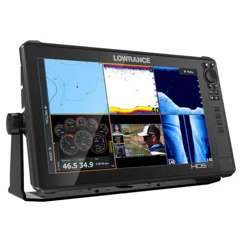 NEW Lowrance 000-14434-001 HDS-16 Fishfinder w/ Active Imaging 3-in-1 Transducers