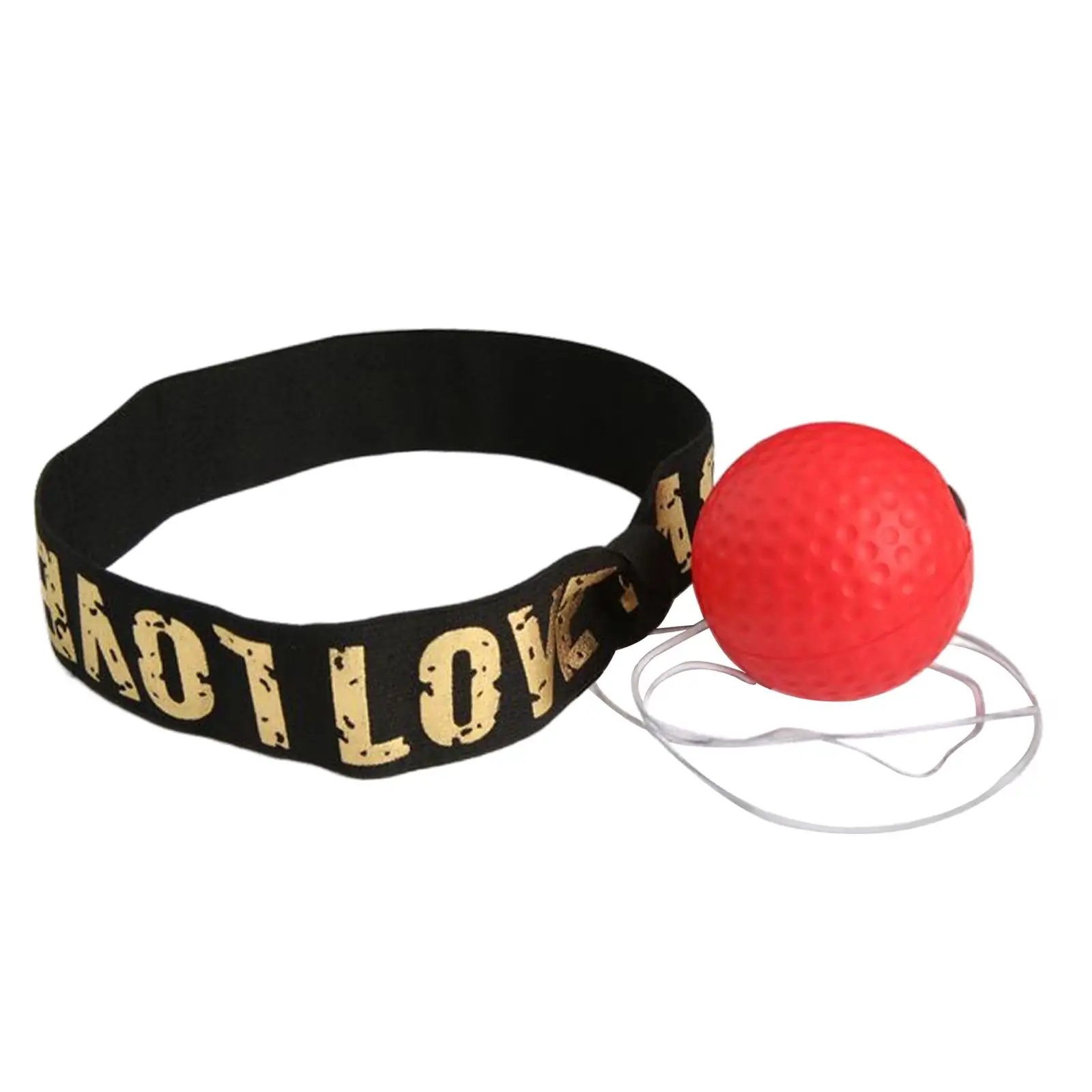 Boxing Ball Headband Set Self-study Reflex Workout Accessory PU Ball Home Movement Improvement for Family Active Users