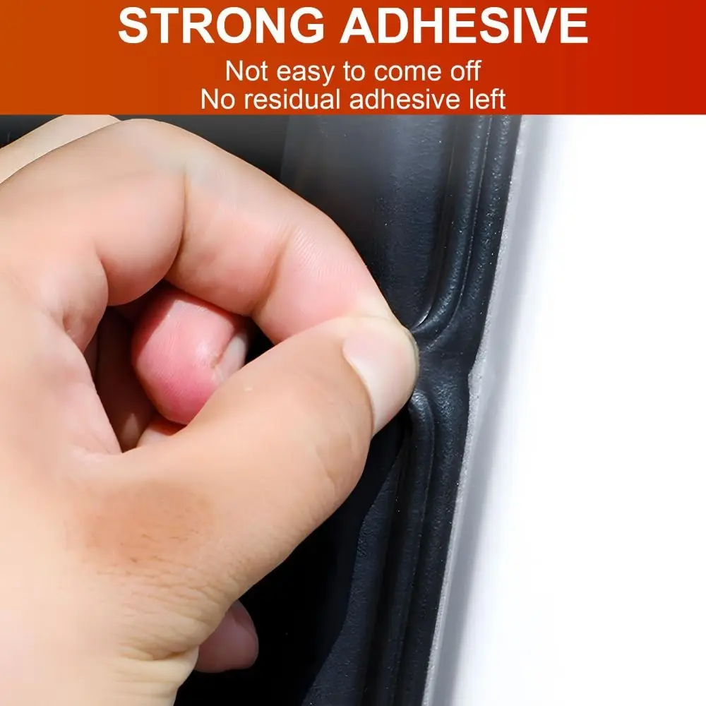 耐久性のある 3 層車用ウェザーストリップ 5 メートル防塵車ドアシール防音防風トランクシール自動車