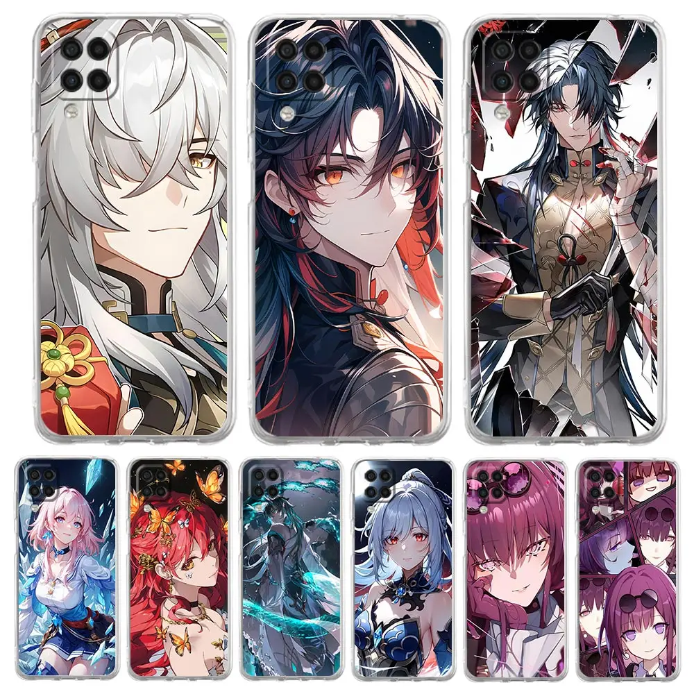 Honkai Star Rail Gepard Bronya Phone Case For Samsung A13 A33 A73 A53 A23 A51 A71 A21S A12 A11 A31 A41 A03S A22 A52 A32 5G Cover