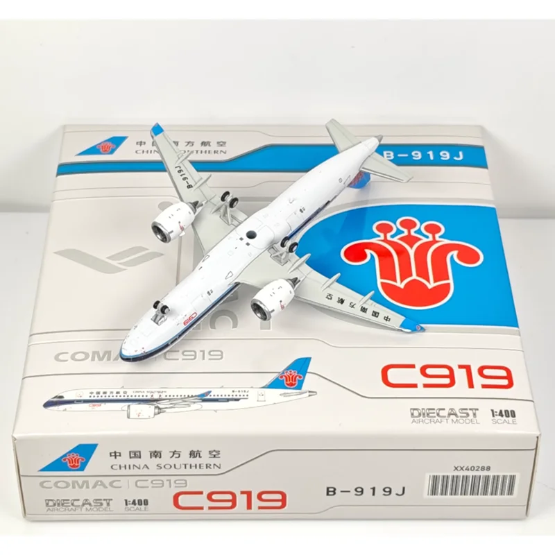 JC Wings 1/400 Schaal China Southern Airlines C919 B-919J Gegoten Legering Vliegtuigen Model Collectible Decoratief Item