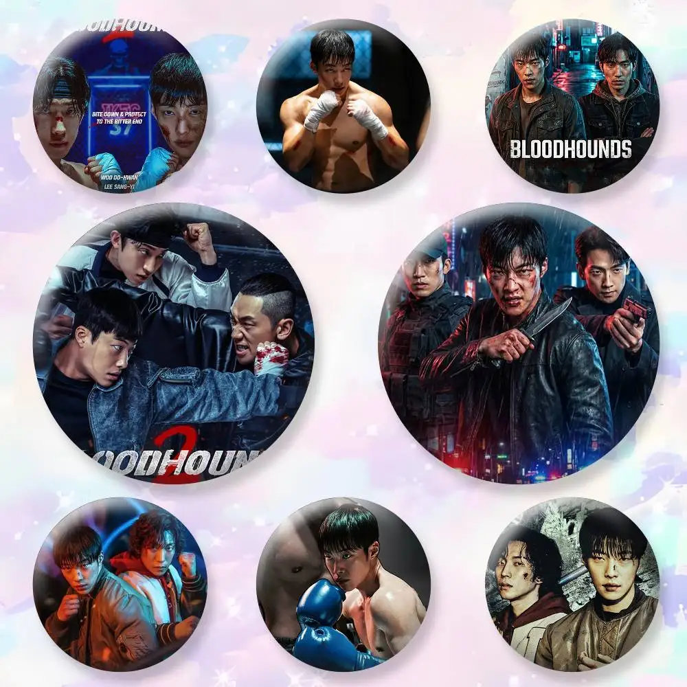 

HOT Drama B-Bloodhounds 2 Button Pins Backpack Clothing Decor Brooch Badge Jewelry Gifts for Kids