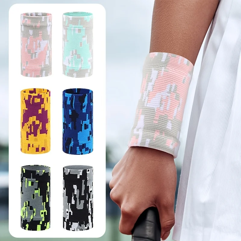 1pc Sports Wrist Guard, Knitted Compression Wrist Guard Men\'s Women\'s Basketball Badminton Fitness Weightlifting Assist Wrist