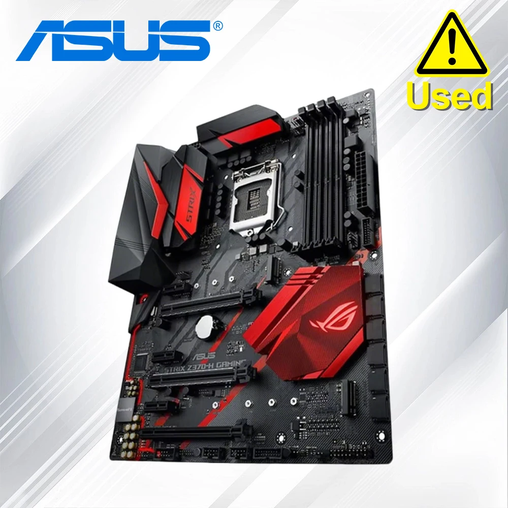 

Asus ROG STRIX Z370-H GAMING Desktop Intel Z370 Z370M DDR4 Motherboard LGA 1151 USB3.0 SATA3