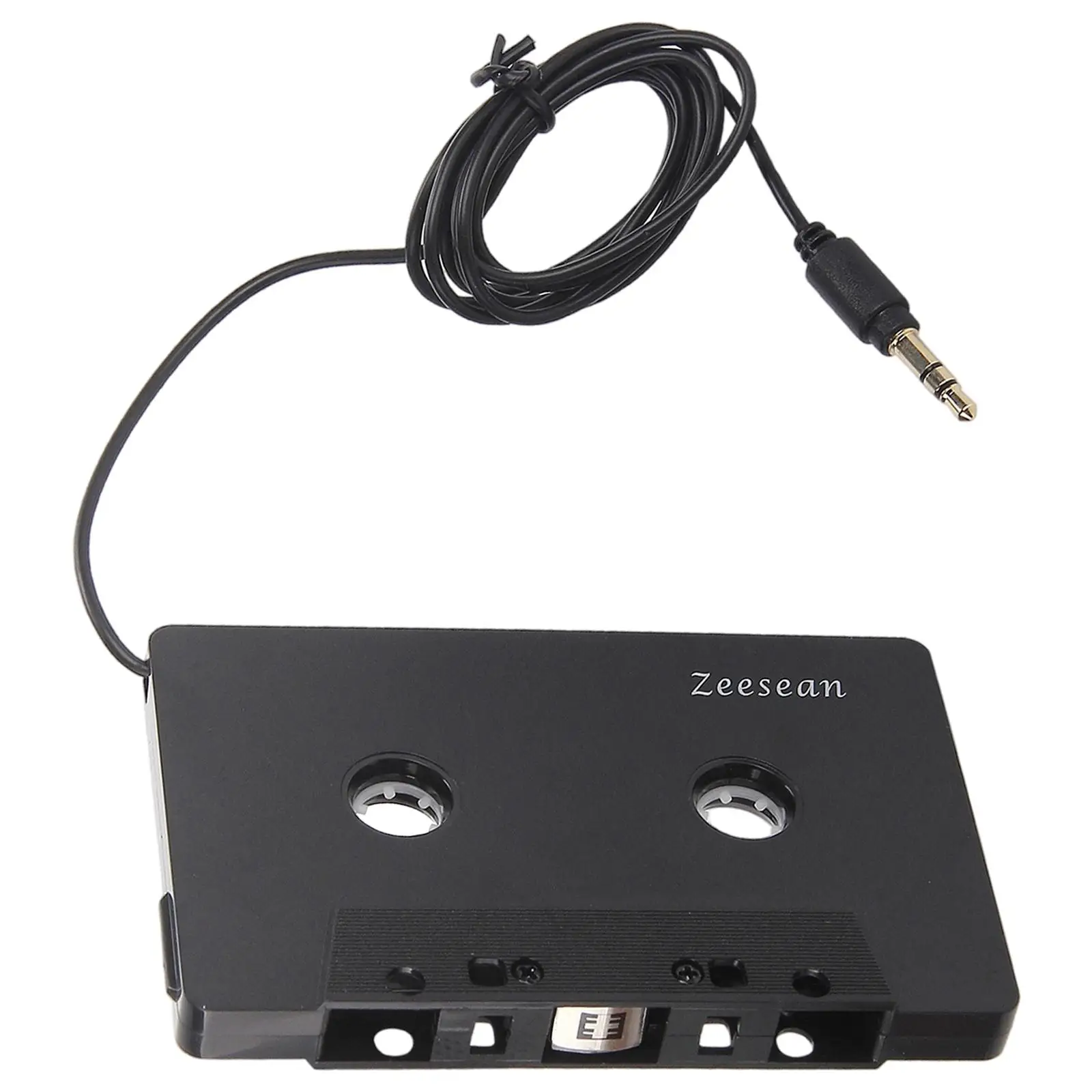 Aux Car Cassette Adapter with 3.5mm Plug for Auto Tape Player MP3 Converter Compatible with Walkman and Home Stereo Decks