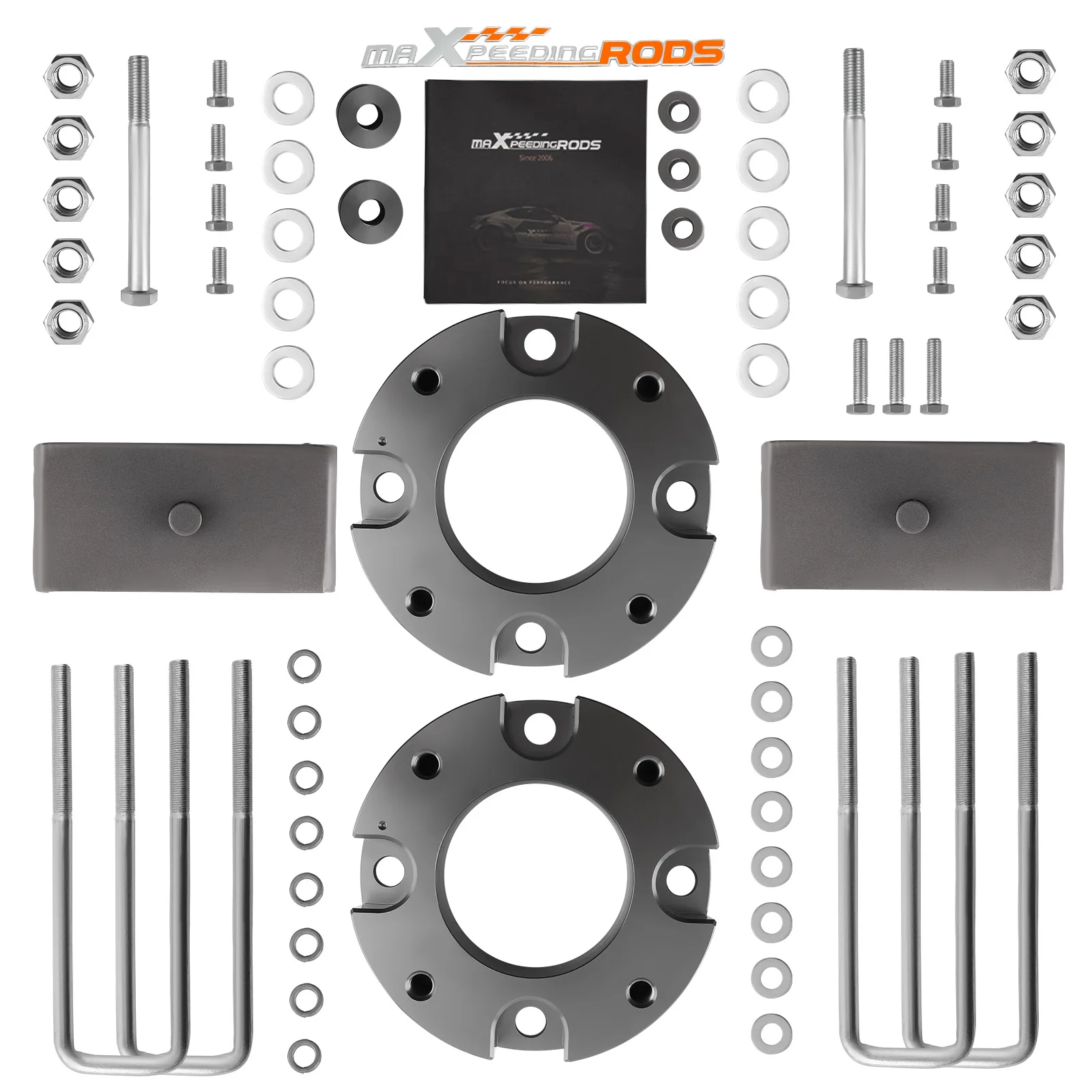 spacer lift kit for  Toyota TUNDRA 2WD 4X4 2007-2021 3