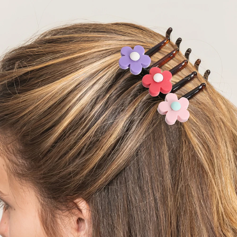

100pcs Resin Flower Charms Diy Crafts Hairpins Phone Case Decor Hair Accessories Wedding Bouquet Embellishments Miniature Flower