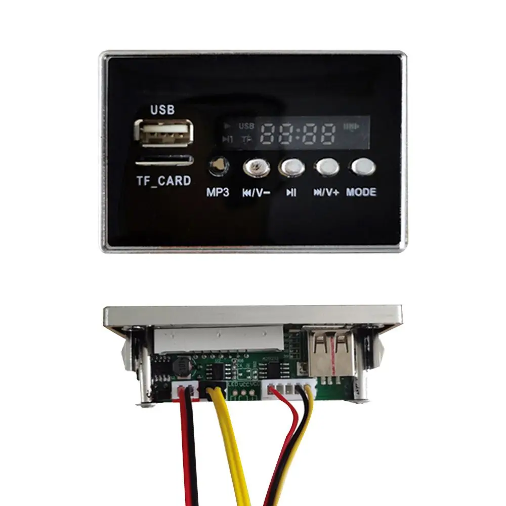New With Bluetooth RC Accessories Music Chips With USB MP3 and TF Card  Display Voltage Music Player