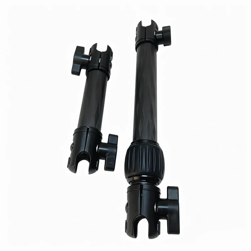 Ball Head Two-Way Rotating Connecting Rod Medium 14cm Arm /21-30cmExtension Pipe Double Socket Arm Supports 20mm ball head