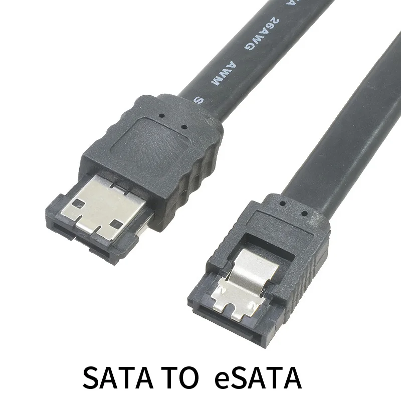 SATA to ESATA or ESATA to SATA Cable Male to Male M/M Shielded Extender Extension HDD 6Gbps