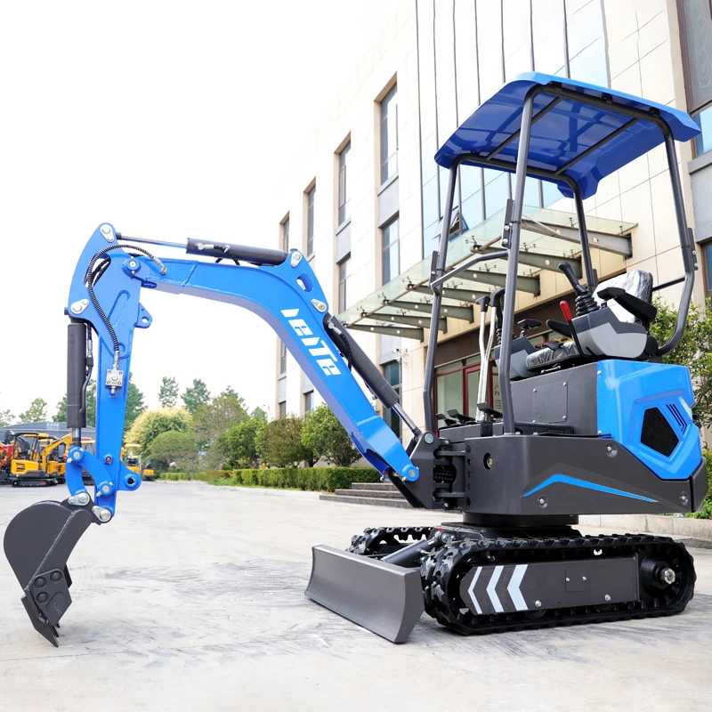 Agriculture tools Europe Mini Excavator 1 Ton Top Quality Small Digger Crawler small Excavator 1.2 Ton Customized Price for sale