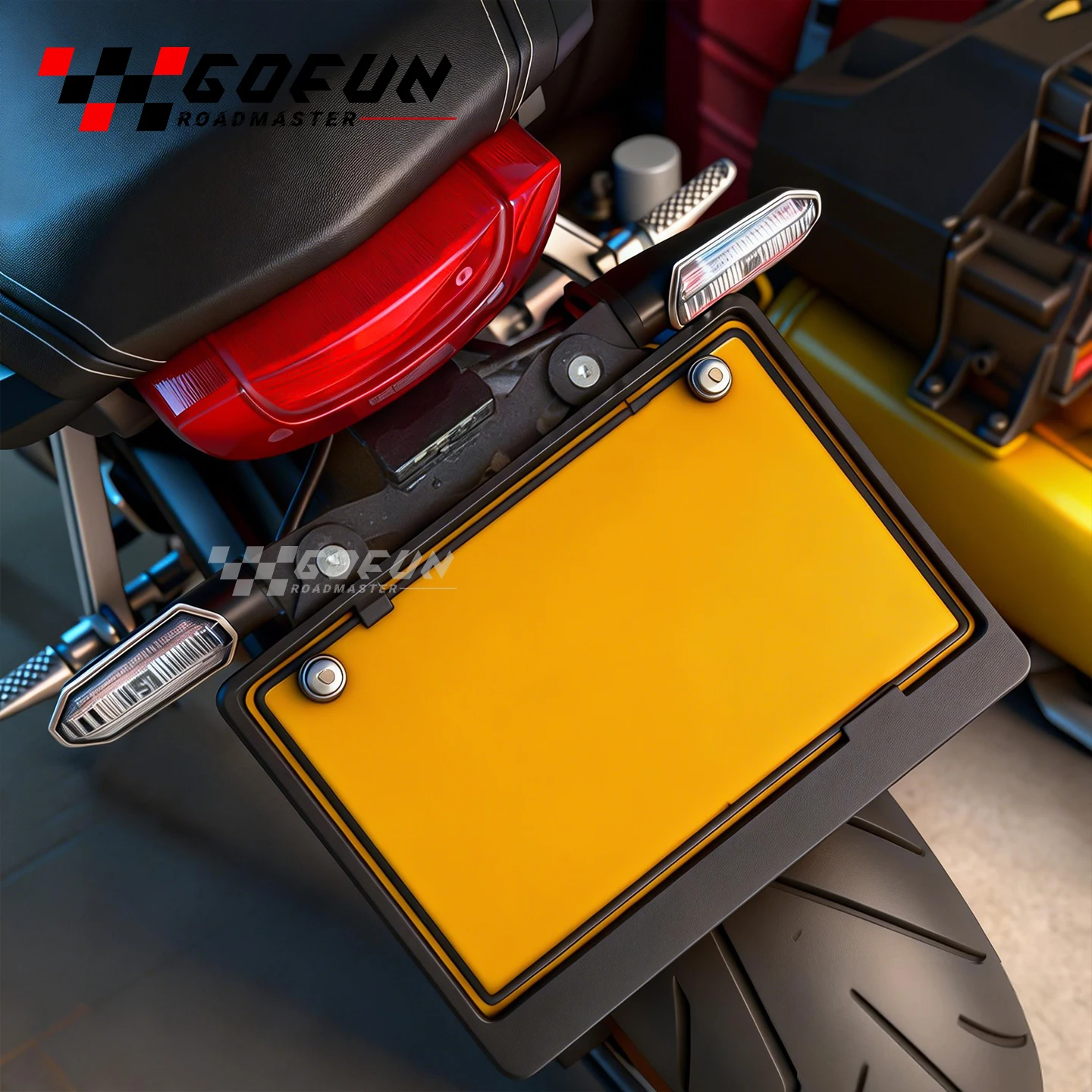 2026 NEW Motorcycle Foldable License Plate Holder Tail Tidy Fender Eliminator For CBR650R CB650R CB CBR 650R 2021-2025 Parts